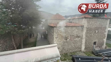 Tokat’taki 8 asırlık camide çıkan yangın büyümeden söndürüldü.