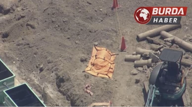 Kampüste savaş zamanından kalma patlamamış bomba bulundu.