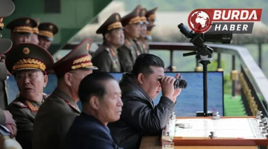 Kim, tatbikatı denetledi: "Artık birkaç cepheden sorumluyuz"