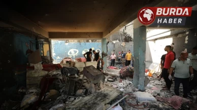 İsrail, Gazze’de Filistinlilerin sığındığı okulu ikinci kez vurdu.