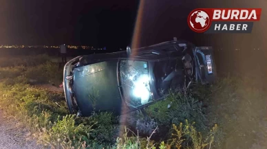 Takla atan araçtaki 27 yaşındaki genç hayatını kaybetti.