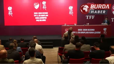 TFF 2. Lig 2025-2026 sezonu grupları belirlendi.