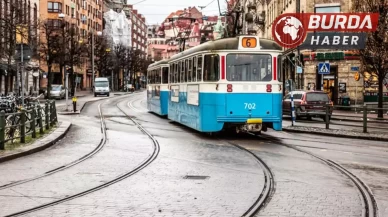 İsveç’te raydan çıkan tramvay pizza dükkanına çarptı: 8 yaralı