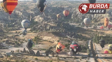Kapadokya’da Balon Festivali başladı: 27 ülkeden 38 balon
