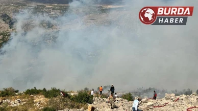 Diyarbakır’daki orman yangınına havadan ve karadan müdahale sürüyor.