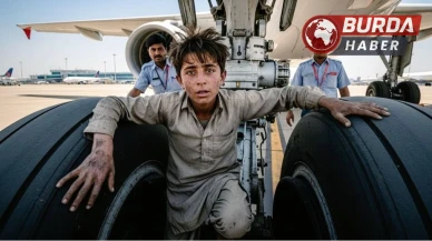 Afgan çocuk, uçağın iniş takımlarına saklanarak Yeni Delhi’ye uçtu.