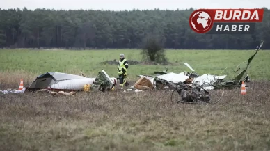 Almanya’da uçak düştü: 2 kişi hayatını kaybetti.
