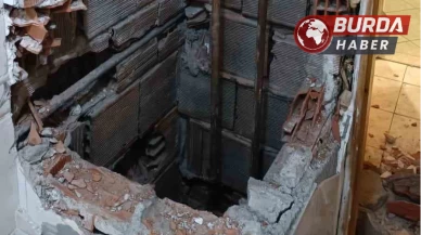 Telefonunu almak isterken metrelerce yükseklikten düştü.
