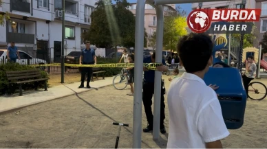 Bursa'da parkta oyun oynayan çocuğa yorgun mermi isabet etti.