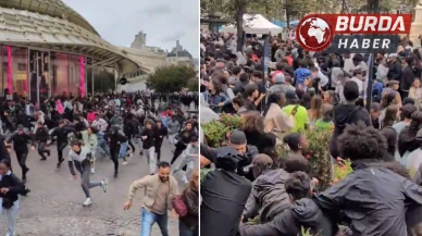 Paris’te bedava yemek izdihama neden oldu: 5 şahıs gözaltına alındı