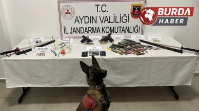 Aydın'da Jandarma Operasyonunda Uyuşturucu ve Silahlar Ele Geçirildi