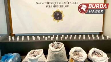 Samsun'da 36 Bin Sentetik Ecza Ele Geçirildi, 3 Gözaltı