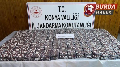 Konya'da Uyuşturucu Operasyonu: 24 Bin 648 Sentetik Ecza Ele Geçirildi