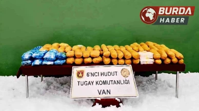 MSB: Van Hudut Hattında 50 Kilogram 930 Gram Uyuşturucu Ele Geçirildi