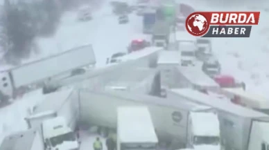 ABD'de Kar Fırtınası: 100 Araçın Karıştığı Zincirleme Kaza