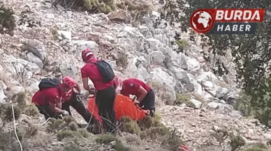Kayalıklardan düşen kişi yaşamını yitirdi