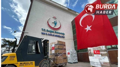 Türkiye’den İran’a sağlık desteği