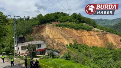 Ordu’da heyelan: O anlar kameraya yansıdı