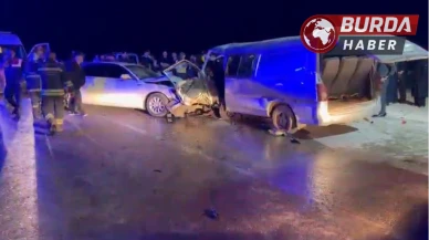 Gaziantep’te 2 araç çarpıştı: 1 ölü, 12 yaralı