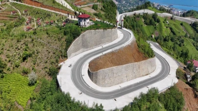 Recep Tayyip Erdoğan Rize’de Isırlık Yolu’nu yarın hizmete açacak.