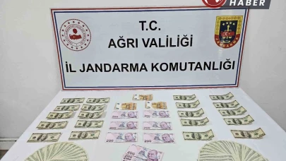 Ağrı’da sahte para operasyonu: 1 kişi gözaltına alındı
