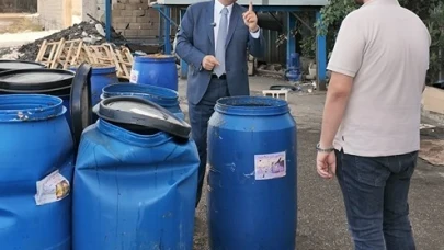 Gıda fabrikası denetimlerinde Belediye başkanı çileden çıktı.