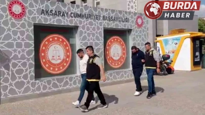 Aksaray’da sahte altın dolandırıcıları yakalandı.