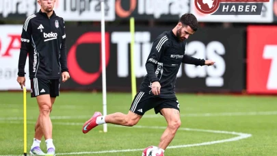 Beşiktaş’ta Galatasaray derbisinin hazırlıkları devam ediyor.