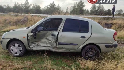 Uşak'ta Meydana Gelen Trafik Kazasında 1 Bebek ve 5 Kişi Yaralandı