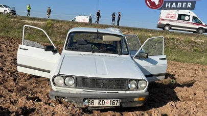 Otomobil Kontrolden Çıktı: 1 Kişi Hayatını Kaybetti, 1 Kişi Yaralandı