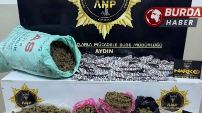 Aydın Emniyetinden Büyük Operasyon: 11,2 Kilogram Uyuşturucu Yakalandı