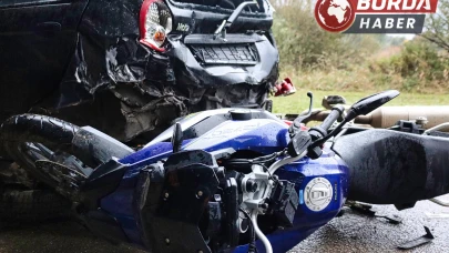 Genç Motosiklet Sürücüsü Kazada Hayatını Kaybetti