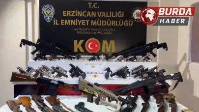 Erzincan'da Yasa Dışı Silah Ticareti Operasyonu: 9 Kişi Tutuklandı
