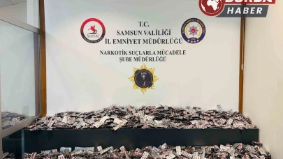 Samsun'da Operasyonda 49 Bin 362 Adet Uyuşturucu Hap Ele Geçirildi