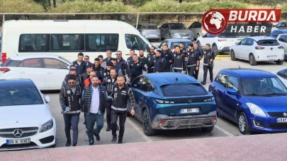 Suç Örgütüne Yönelik Gerçekleştirilen Operasyonda 10 Kişi Gözaltında