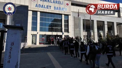 Kırklareli'de 'Daltonlar' Suç Örgütüne Operasyon: 4 Kişi Tutuklandı