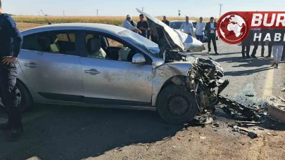 Mardin'de Meydana Gelen Trafik Kazasında 6 Kişi Yaralandı.
