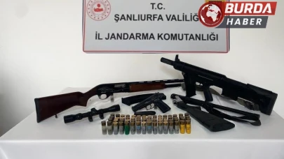 Şanlıurfa'da Silah Kaçakçılığı Operasyonunda 4 Şüpheli Gözaltında