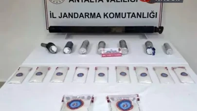 Antalya'da Otomobil Şaftında 17 Kilogram Metamfetamin Ele Geçirildi
