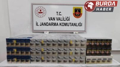 Van Çaldıran'da Bin 230 Paket Kaçak Sigara Ele Geçirildi
