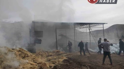 Malatya'da Besi Çiftliğinde Yangın: Maddi Hasar Meydana Geldi