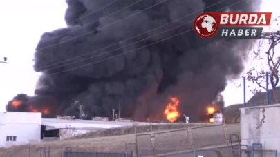 Kırıkkale'deki Kimya Fabrikasında Yangın