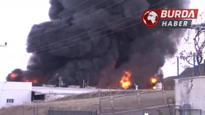 Kırıkkale'deki Kimya Fabrikasında Yangın