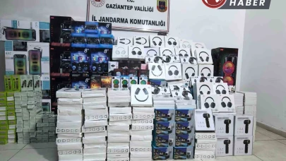 Gaziantep'te 1,5 Milyon TL Değerinde Kaçak Elektronik Eşya Yakalandı