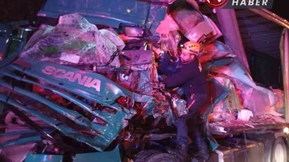 Rize’de tır kazası: 1 yaralı