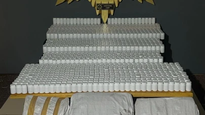 Malatya'da Uyuşturucu Operasyonunda 75 Bin Sentetik Ecza Ele Geçirildi