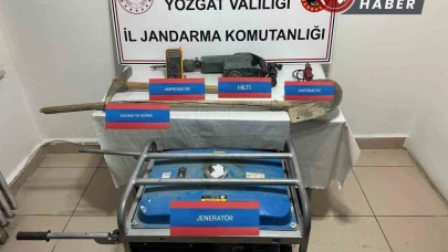 Yozgat'ta Kaçak Kazı Yapan Zanlı Suçüstü Yakalandı