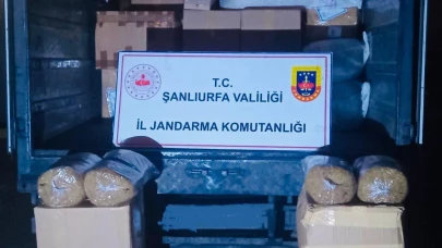 Şanlıurfa'da 5.7 Milyon TL Değerinde Kaçak Tütün Operasyonu
