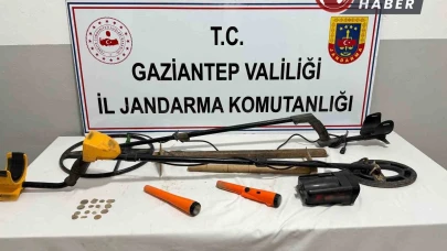 Gaziantep'te Roma Dönemine Ait 15 Tarihi Sikke Ele Geçirildi