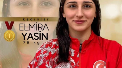 Milli güreşçiler Tuba Demir,Nesrin Baş,Elmira Yasin Avrupa şampiyonu!